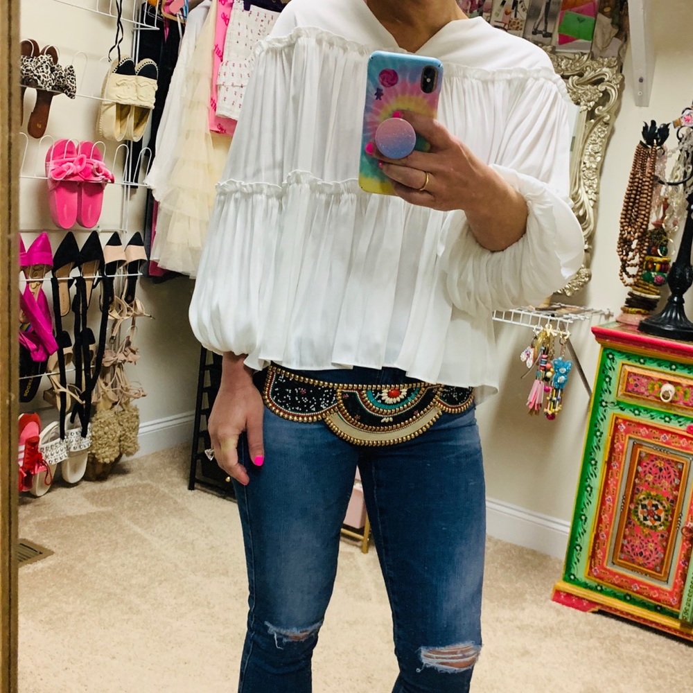 Peasant blouse